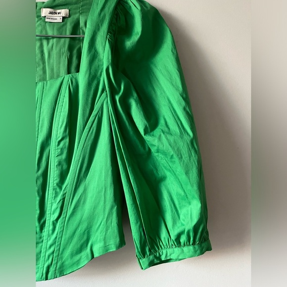 Jason Wu Green Corset Top Small - Picture 8 of 10